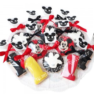 1 Yaş Kurabiyesi - Mickey Mouse - Karma